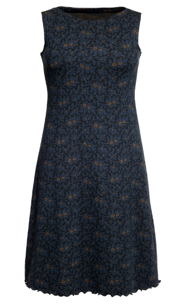 Ullklänning Lilly Odetta svartblå