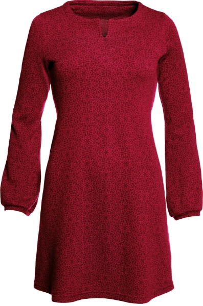 Ulltunika Tuva Tulip röd