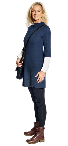 Ulltunika By Basics Blue mood