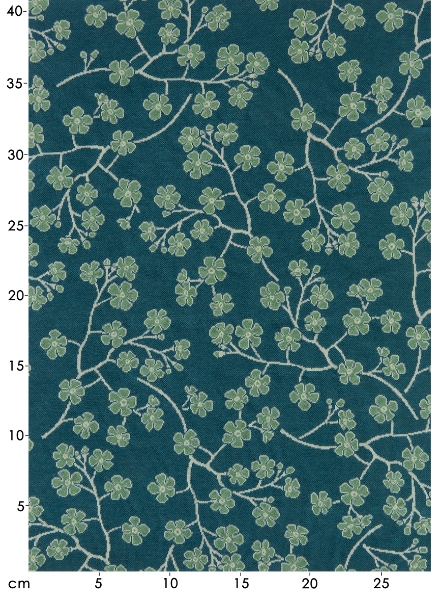 Jerseytyg Blomqvist majolika 90 cm