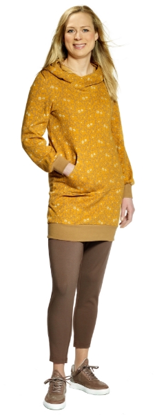 Bomullshoodie Odetta curry